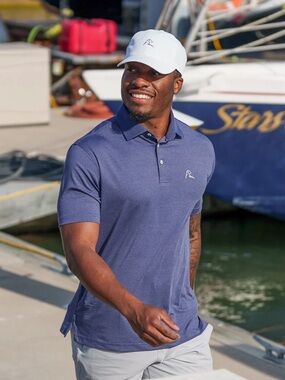 RHOBACK Men's Short Sleeve Performance Polo